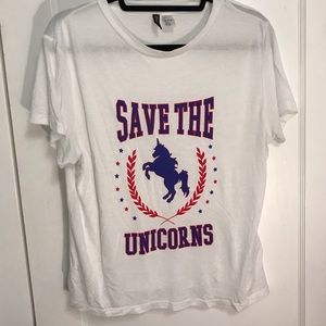 Save the unicorns(!!) H&M Top
